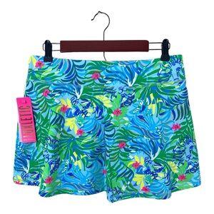 Lilly Pulitzer Aila Skort Via Parigi Sz XL Tennis Pickleball Run Athletic